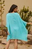 Bohemian  Elbow Sleeve  Tunic Cover Up